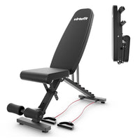 VirtuFit Opvouwbare Verstelbare Fitnessbank FB100