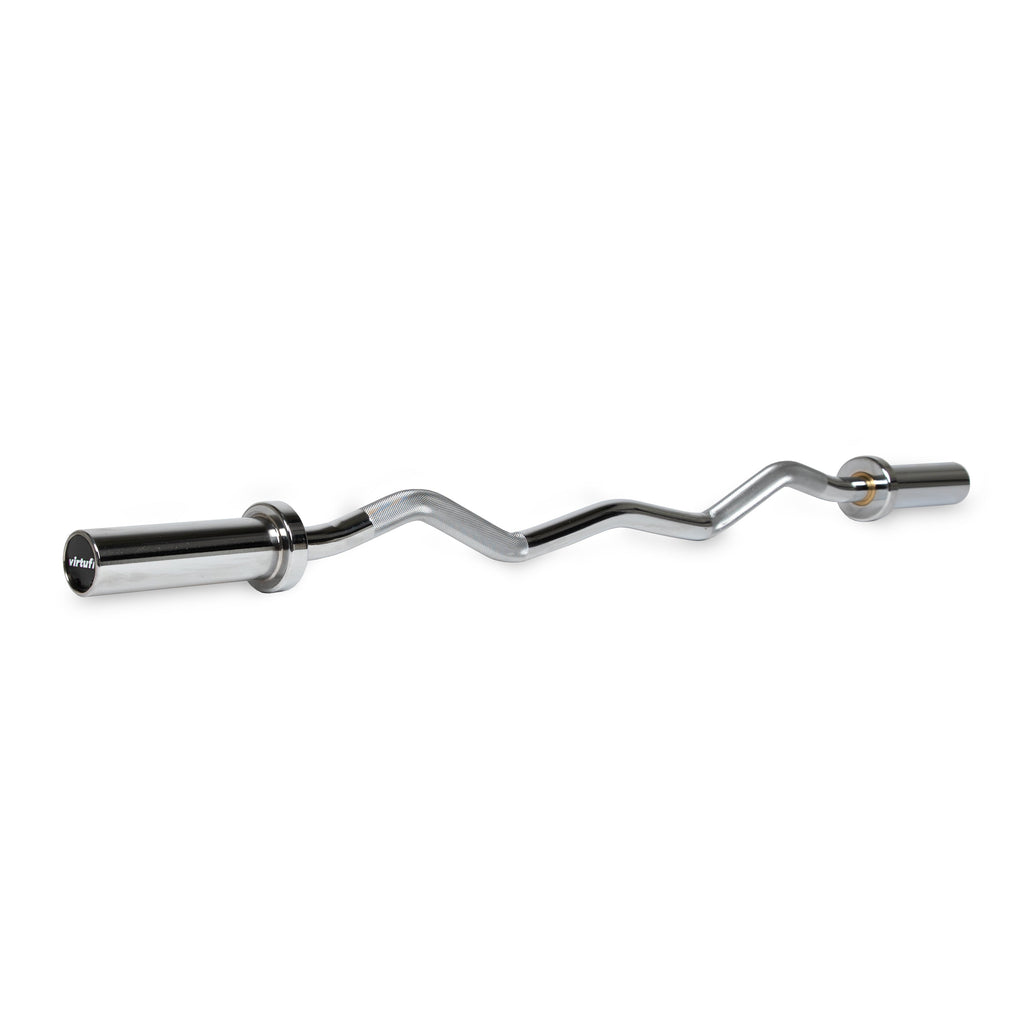 VirtuFit Olympische EZ Curl Bar - Halterstang - 120 cm