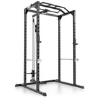VirtuFit PR100 Power Rack met Lat Attachment - Squat Rack - Inclusief Pulley Station - Krachtstation