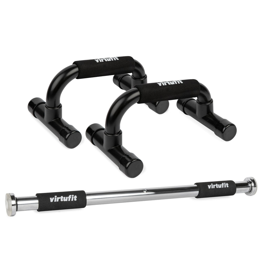 VirtuFit Combideal: Optrekstang + Opdruksteunen