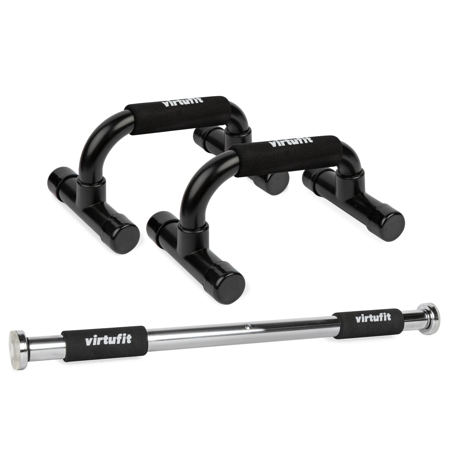 VirtuFit Combideal: Optrekstang + Opdruksteunen