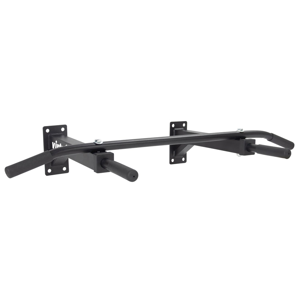VirtuFit Multifunctionele Optrekstang Pro - Pull Up Bar - Wandmontage - Incl. Bevestigingsmateriaal - Zwart