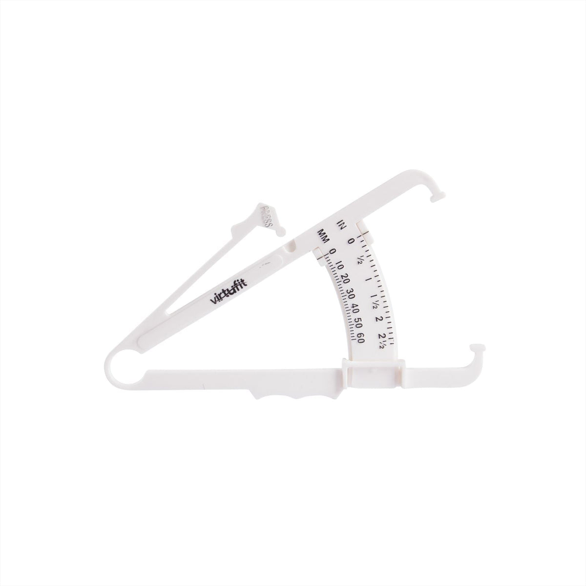 VirtuFit Huidplooimeter - Vetpercentagemeter - Vetmeter - Wit - Tweedekans