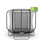 VirtuFit Premium Trampoline met Veiligheidsnet - Zwart - 251 cm