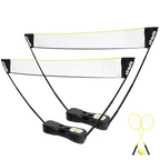 VirtuFit 2-in-1 Portable Badminton- en Tennisset - Inclusief koffer en rackets