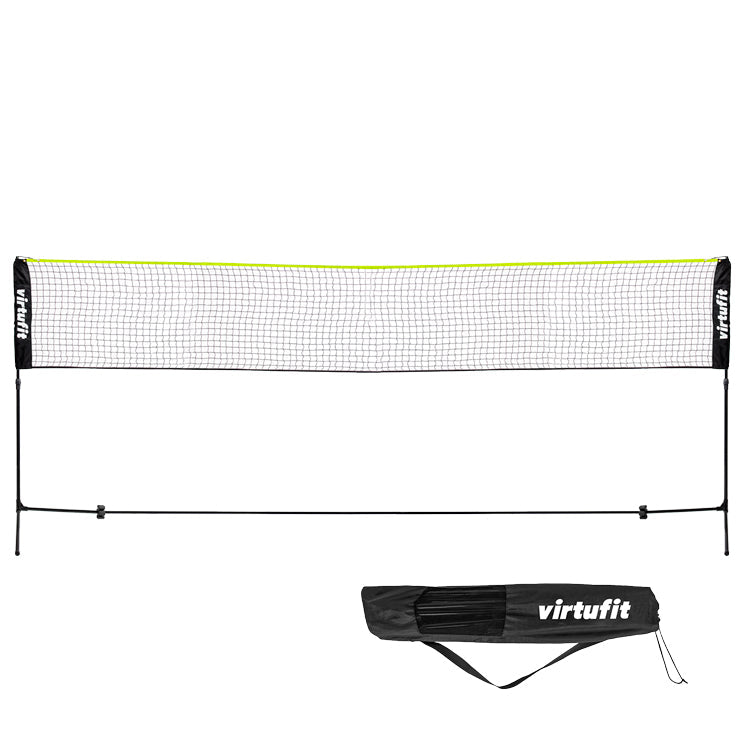 VirtuFit Badminton- en Tennisnet - 510 cm - Inclusief draagtas