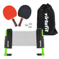 VirtuFit Verstelbare Tafeltennisset - Met batjes en 3 ballen