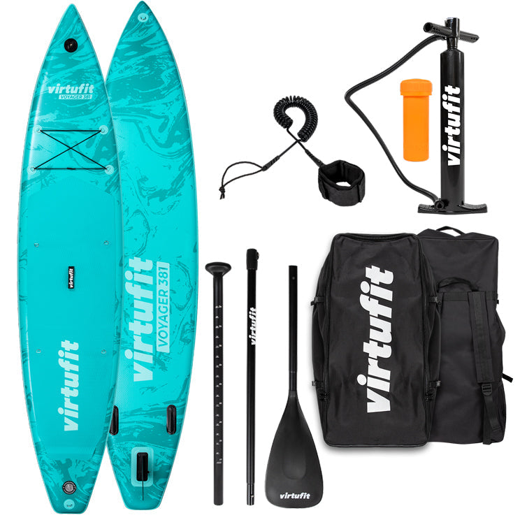 Virtufit Supboard Voyager 381 - Turquoise - Tweedekans