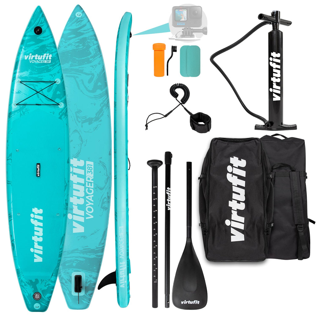 Virtufit Supboard Voyager 381 - Turquoise - Inclusief accessoires en draagtas
