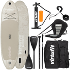 VirtuFit Supboard Cruiser 305 - Sand Beige - Met Kajak zitje, accessoires en draagtas - Tweedekans