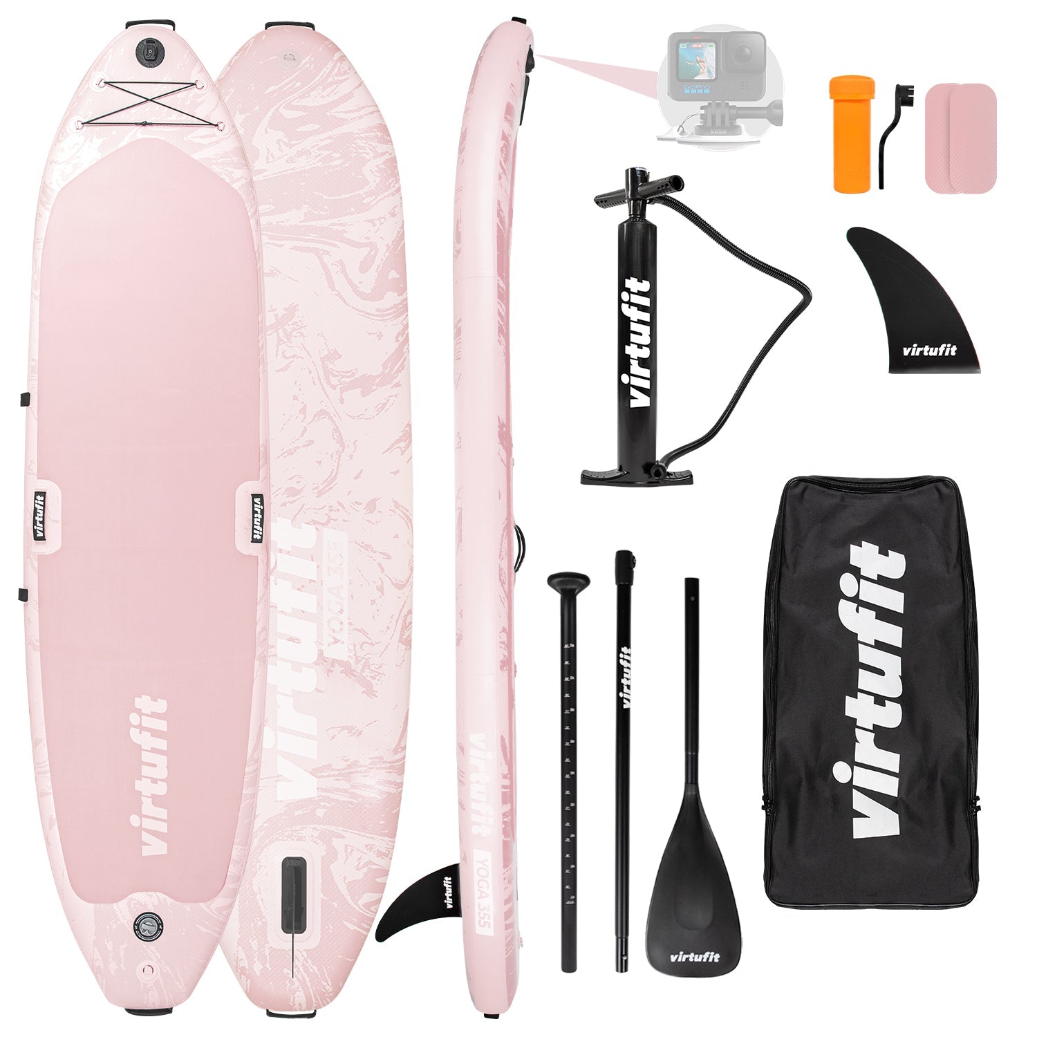 Virtufit Supboard Fitness - Yoga 335 - Old Pink