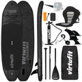 VirtuFit Supboard Cruiser 305 - Zwart - Met Kajak zitje, accessoires en draagtas