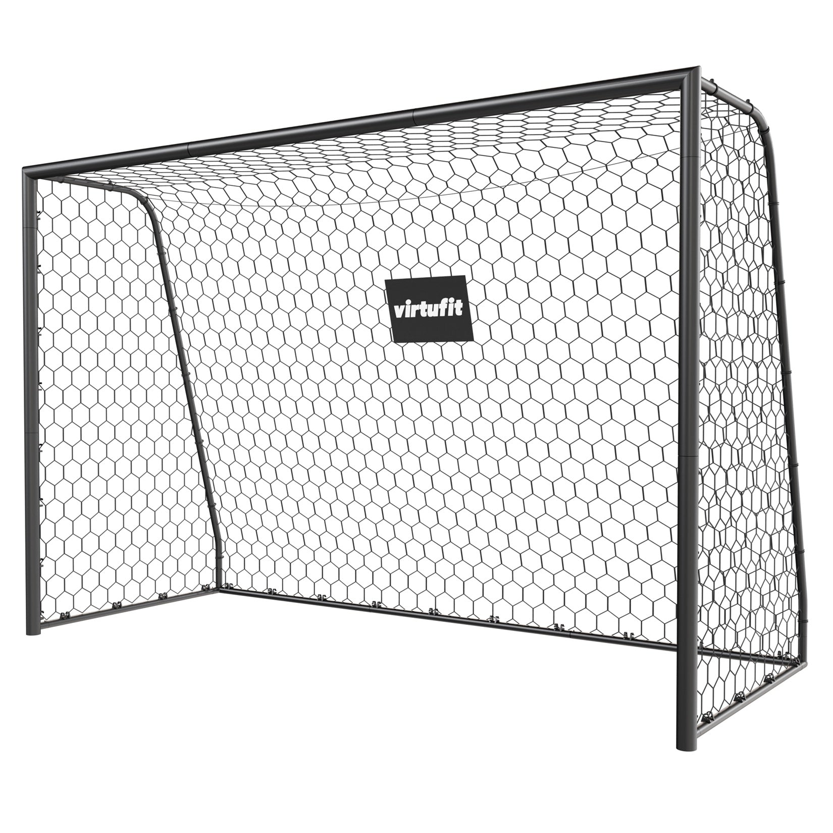 VirtuFit Voetbaldoel Premium - Heavy Duty Voetbal Goal - 300 x 200 x 120