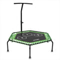 VirtuFit Fitness Trampoline Pro met Handvat - Zwart - 127 cm