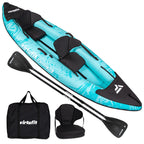 VirtuFit Kayak 335 set - Inclusief 2 peddels en zitje