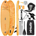 VirtuFit Supboard Cruiser 305 - Oranje - Met Kajak zitje, accessoires en draagtas