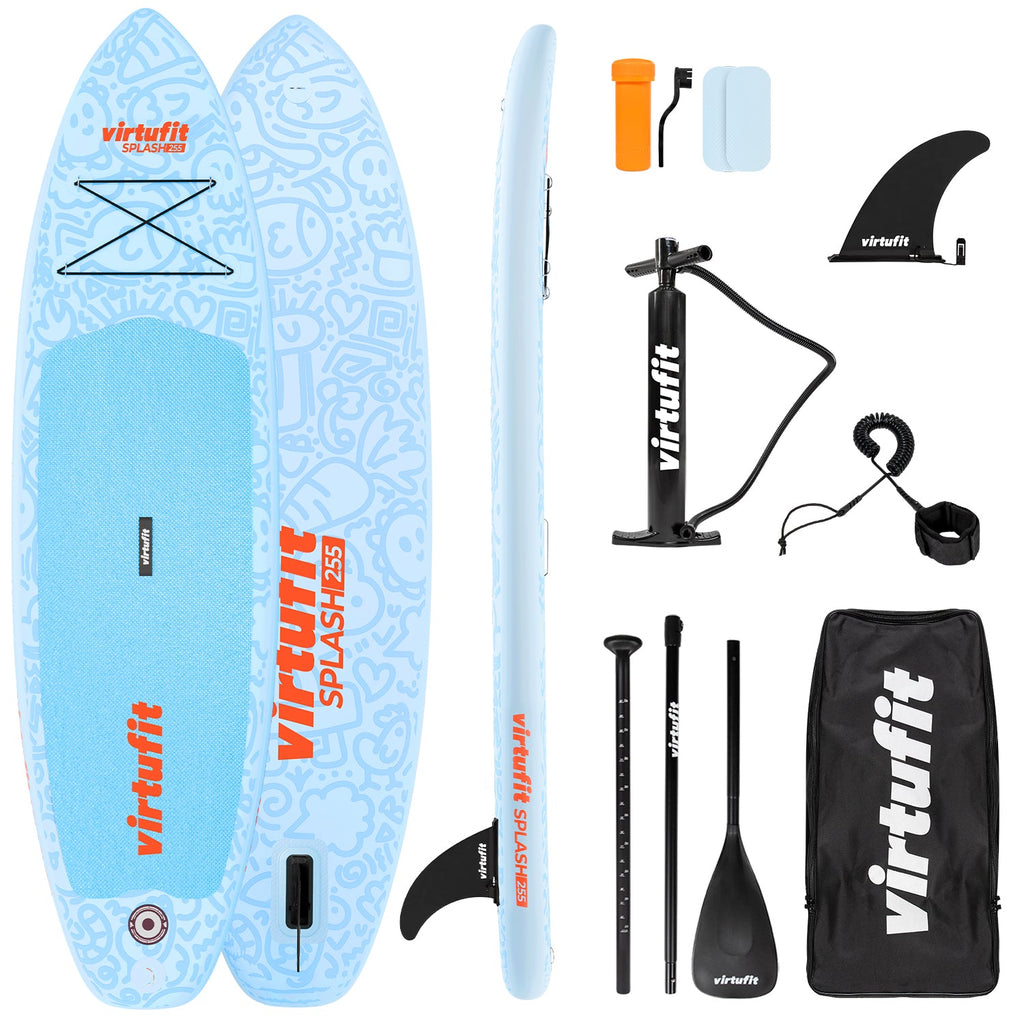 VirtuFit Supboard Splash 255 - Doodle Blue - Met accessoires en draagtas