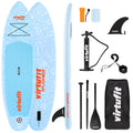 VirtuFit Supboard Splash 255 - Doodle Blue - Met accessoires en draagtas