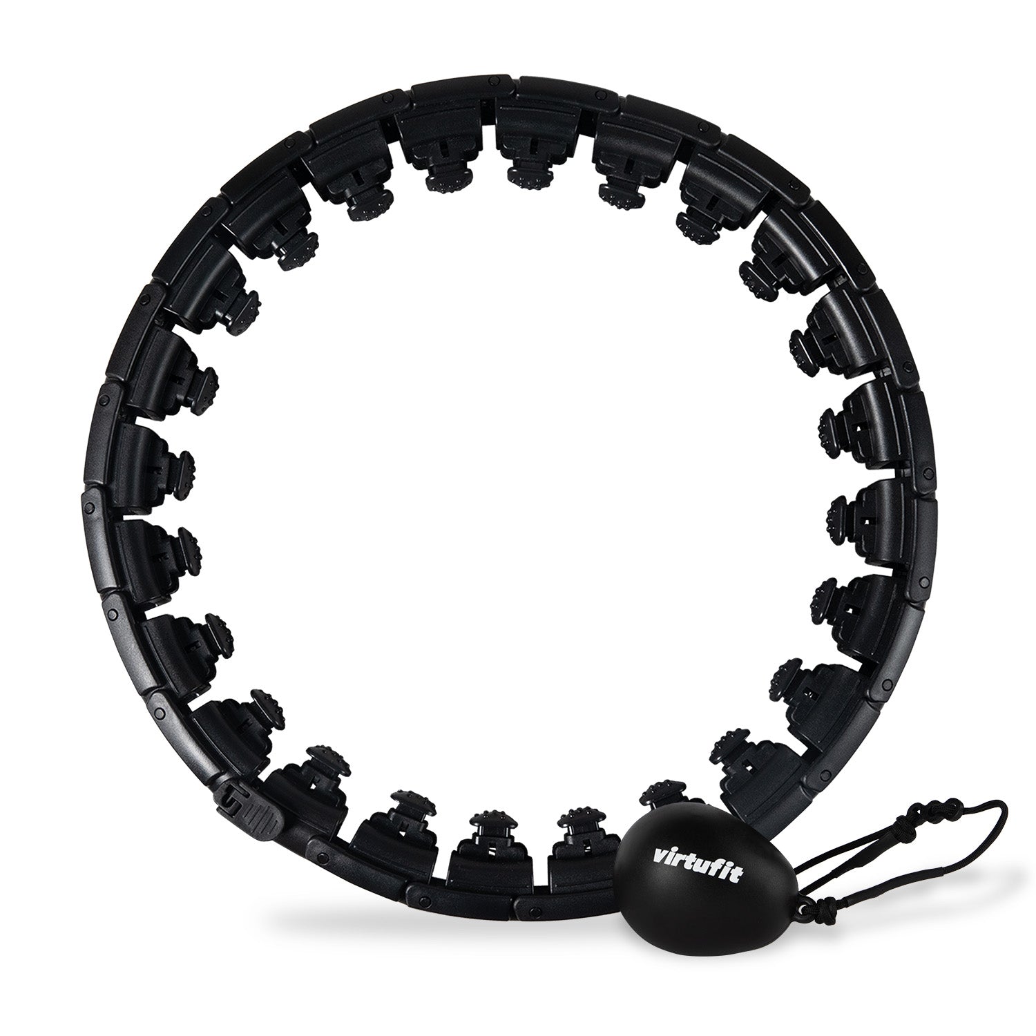 VirtuFit Gewicht Massage Hoelahoep - 1,4 kg - Verstelbaar