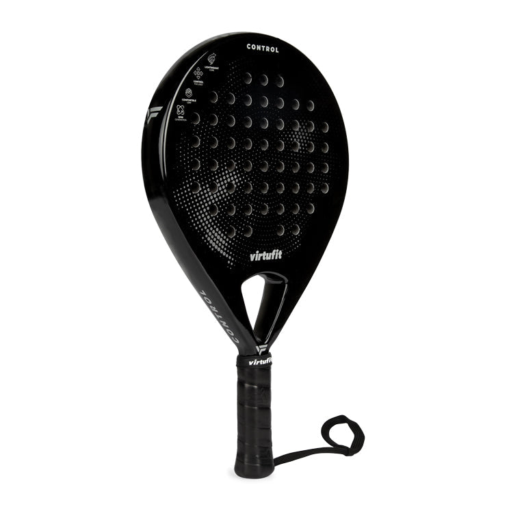 VirtuFit Control Padel Racket - Zwart - Grijs