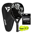 VirtuFit Hybrid Padel Set - Zwart - Grijs