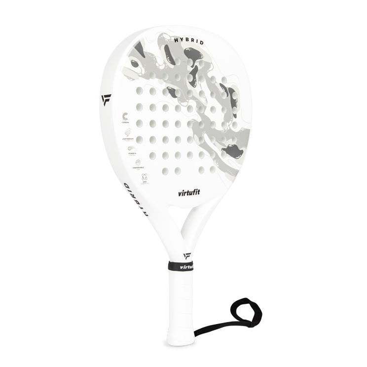 VirtuFit Hybrid Padel Racket - Wit - Grijs