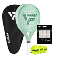 VirtuFit Hybrid Padel Set - Mint Green