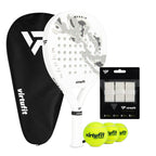 VirtuFit Hybrid Padel Set - Wit - Grijs