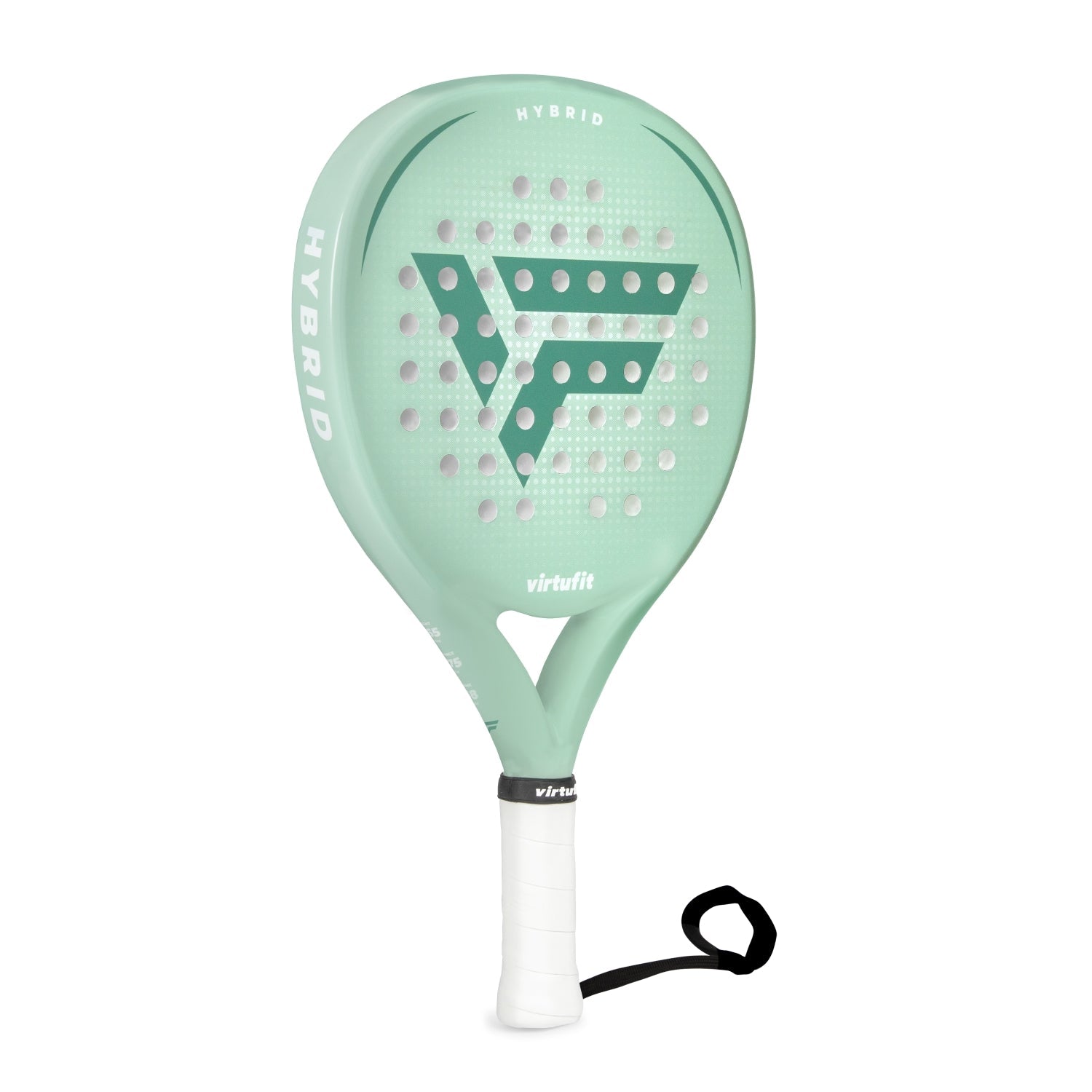 VirtuFit Hybrid Padel Racket - Mint Green