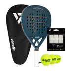 VirtuFit Fusion Pro Padel Set - Deep Teal