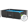 VirtuFit Rechthoekig Zwembad - 260 x 180 cm - Inclusief Filterpomp - Tweedekans - Hoofdafbeelding