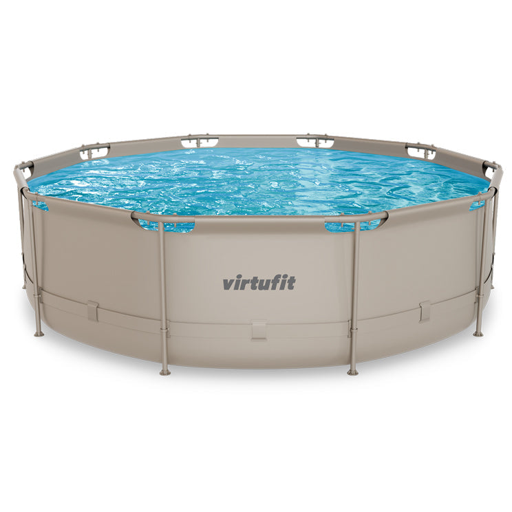 VirtuFit Rond Zwembad - Ø366 x 100 cm - Beige