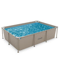 VirtuFit Rechthoekig Zwembad - 260 x 180 x 66 cm - Beige