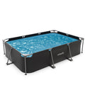 VirtuFit Rechthoekig Zwembad - 300 x 210 x 66 cm - Antraciet