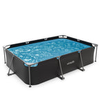 VirtuFit Rechthoekig Zwembad - 300 x 210 x 66 cm - Antraciet
