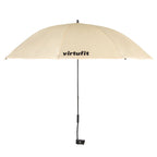 VirtuFit Universele Stoelparasol - Beige