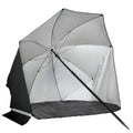 VirtuFit Strandparasol - Windscherm - Strandtent - 160 cm - Zwart