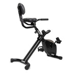 VirtuFit DB100 Opvouwbare Deskbike met Rugleuning - Bureaufiets met Computer