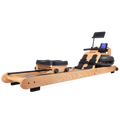 VirtuFit Elite Water Resistance Houten Roeitrainer - Hout/Oak - Showroommodel - Hoofdafbeelding