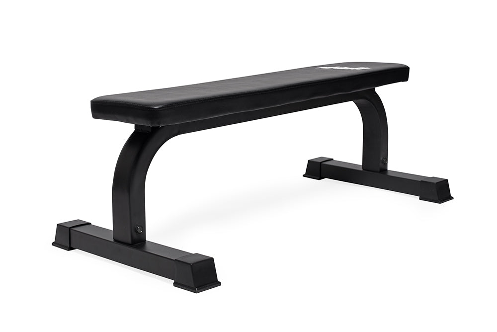 VirtuFit Vlakke Fitnessbank - Trainingsbank - Zwart - Tweedekans