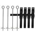 VirtuFit Trampoline Verankering Set - 305 en 366 cm