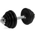 VirtuFit Verstelbare Dumbbellset Pro - Halterset - Gietijzer - 1 x 15 kg