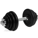 VirtuFit Verstelbare Dumbbellset Pro - Halterset - Gietijzer - 1 x 15 kg