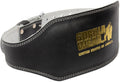 Gorilla Wear Halterriem - 6 Inch Leren Lifting Belt - Zwart/Goud