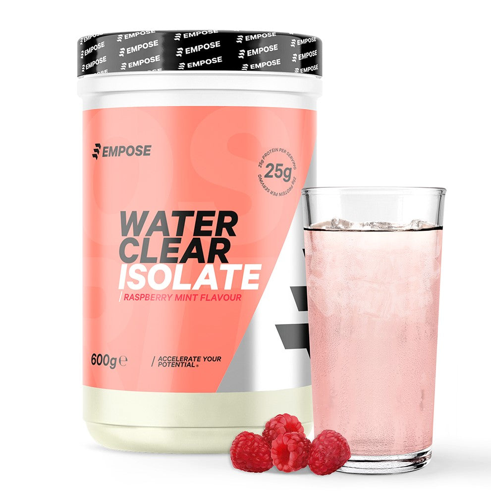 Empose Nutrition Water Clear Isolate - Proteine Ranja - Eiwit Poeder - 600 gr - Framboos / Munt