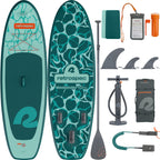 Retrospec Supboard Weekender Nano iSUP - 259 cm - Seafoam Ripple