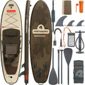 Retrospec Supboard Weekender Plus iSUP Kayak Hybrid - 320 cm - Bonsai Camo