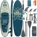 Retrospec Supboard Weekender Plus iSUP Kayak Hybrid - 320 cm - River Ripple
