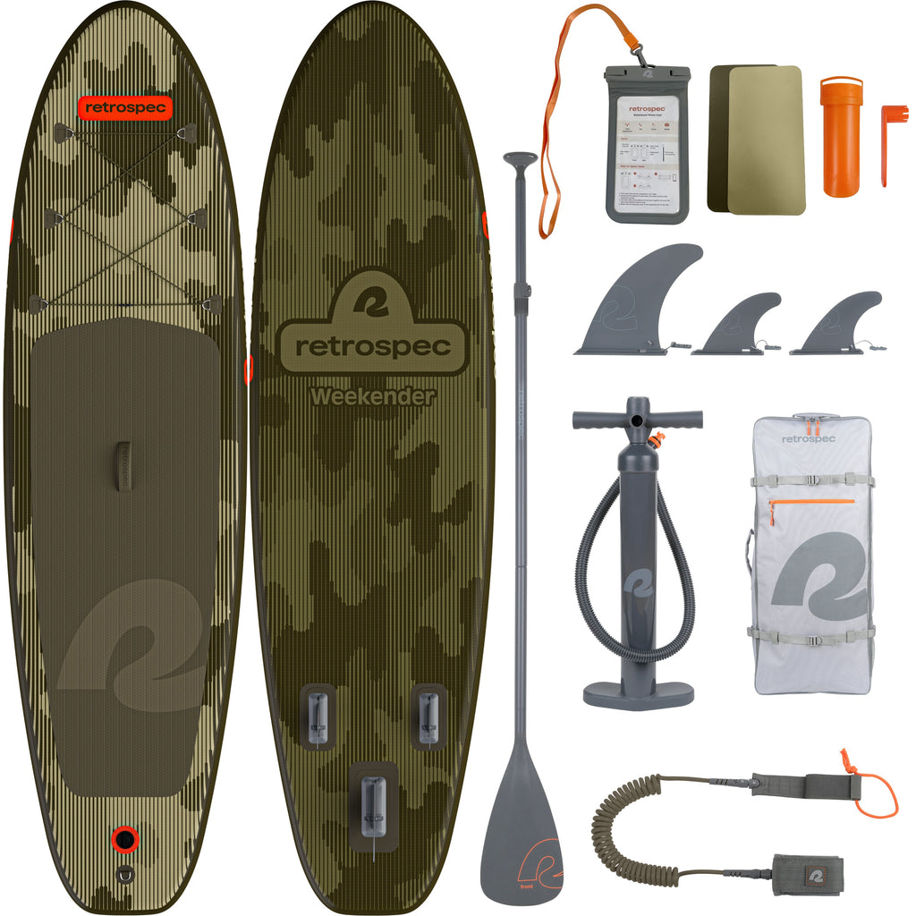 Retrospec Supboard Weekender iSUP - 320 cm - Wetlands Camo