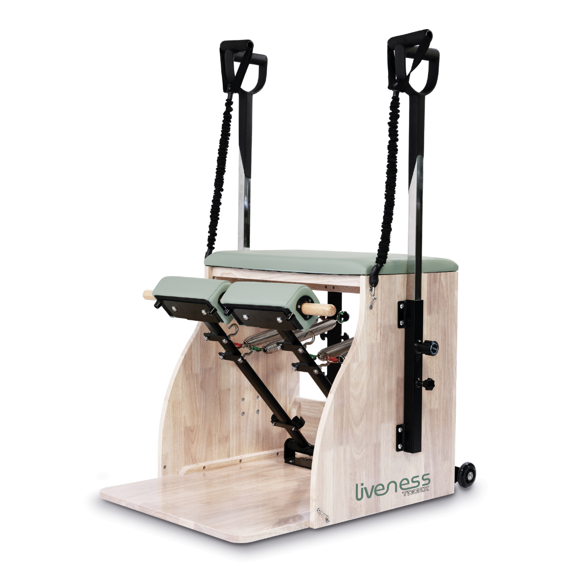 Toorx Liveness Eikenhout Wunda Chair PTX 1800 - Green Tea